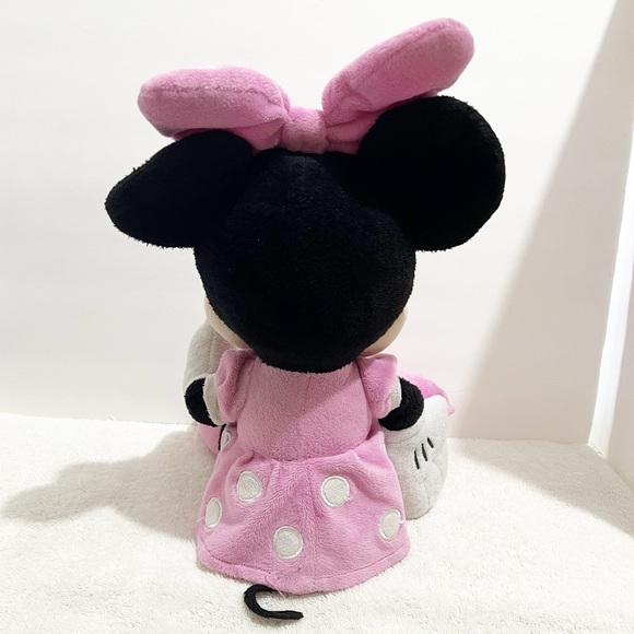 [Disney] Pink & White Large Soft Plush Minnie Mouse - Picture 4 of 6